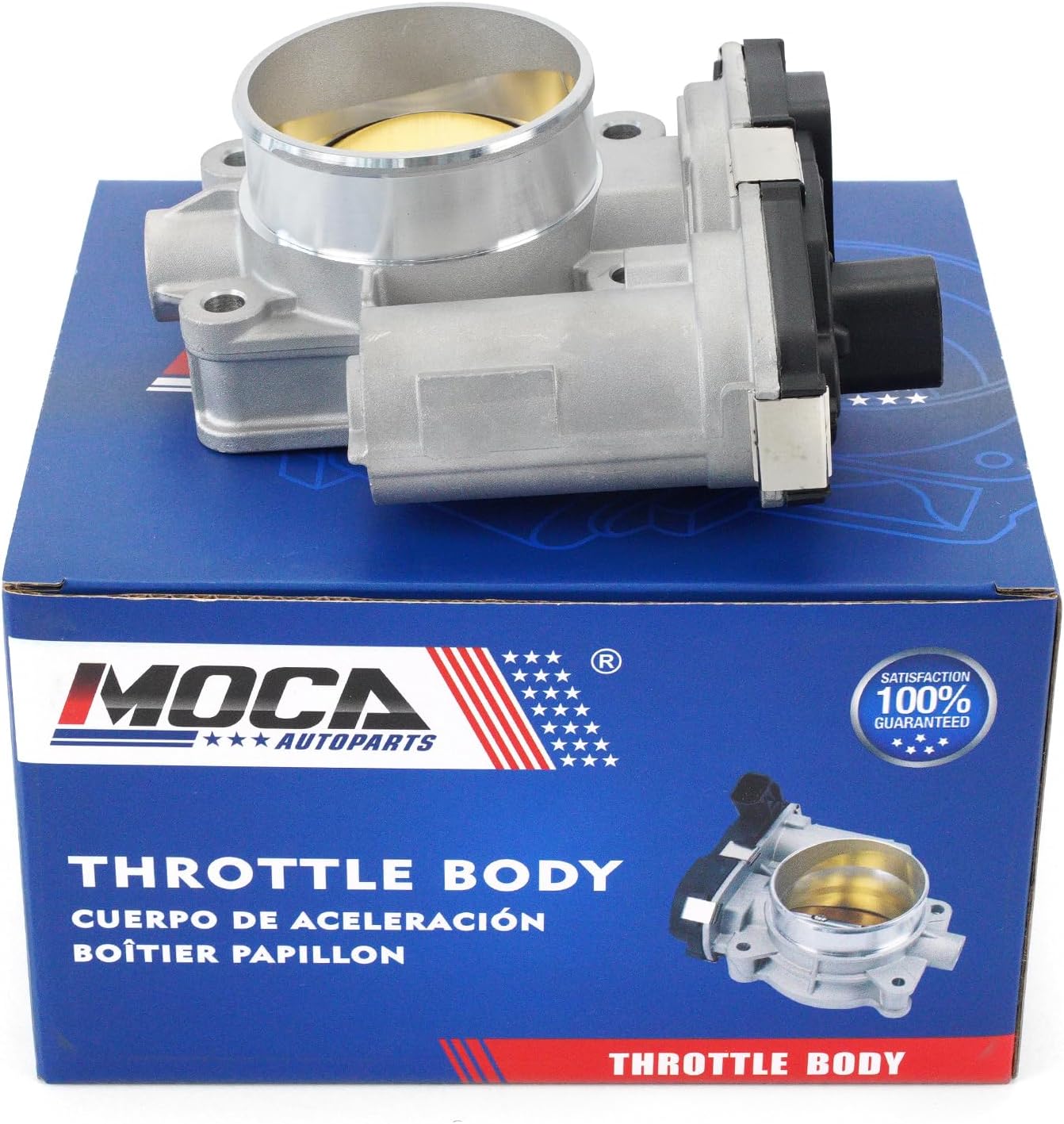 MOCA S20015 Throttle Body Assembly Replace 2010-2011 for Buick Lacrosse, 2008-2010 for Chevrolet HHR, 2008-2012 for Chevy Malibu, 2010-2011 for GMC Terrain, 2008-2009 Aura, 2008-2010 VUE 2.4L
