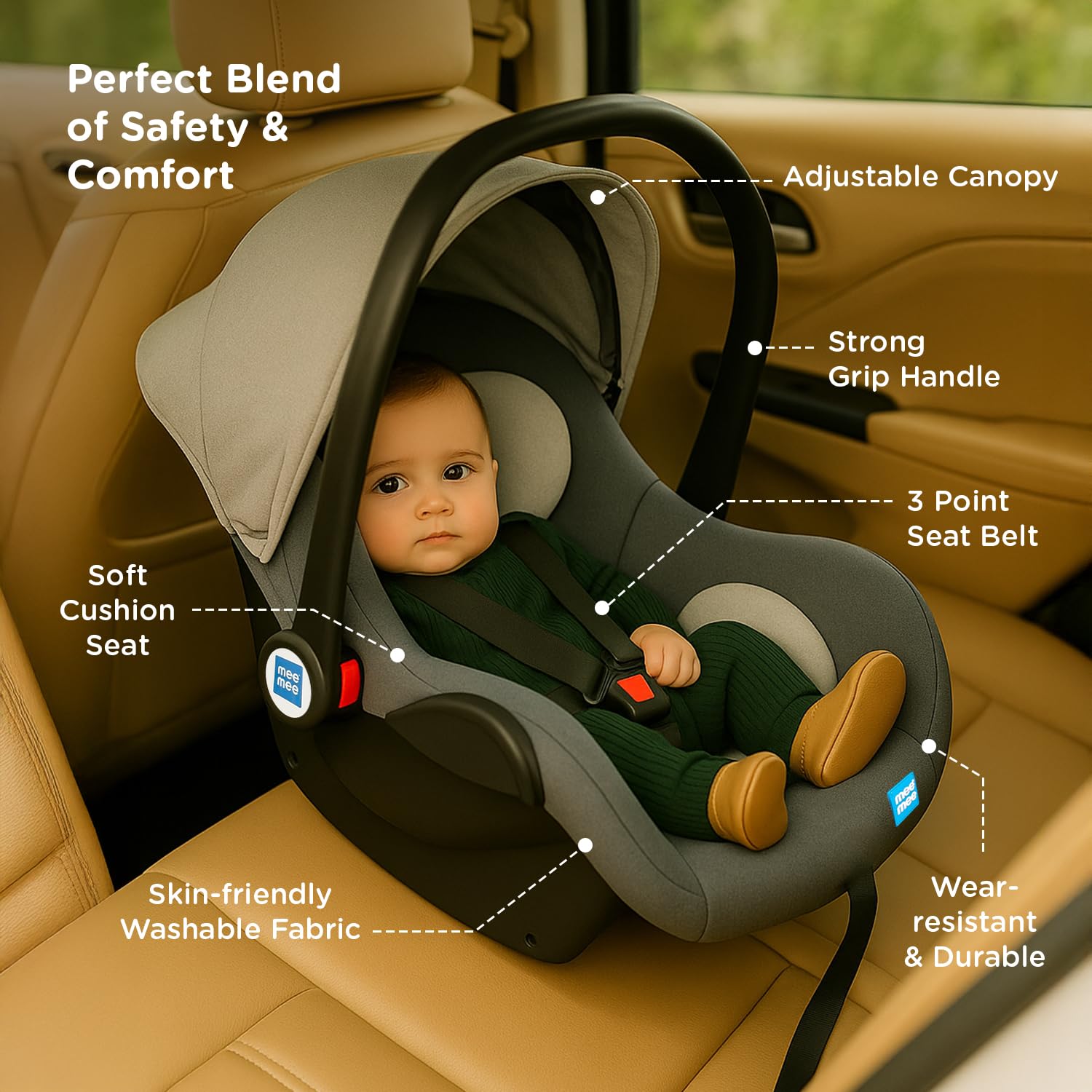 Mee Mee Little Explorer 4-in-1 Baby Seat -3