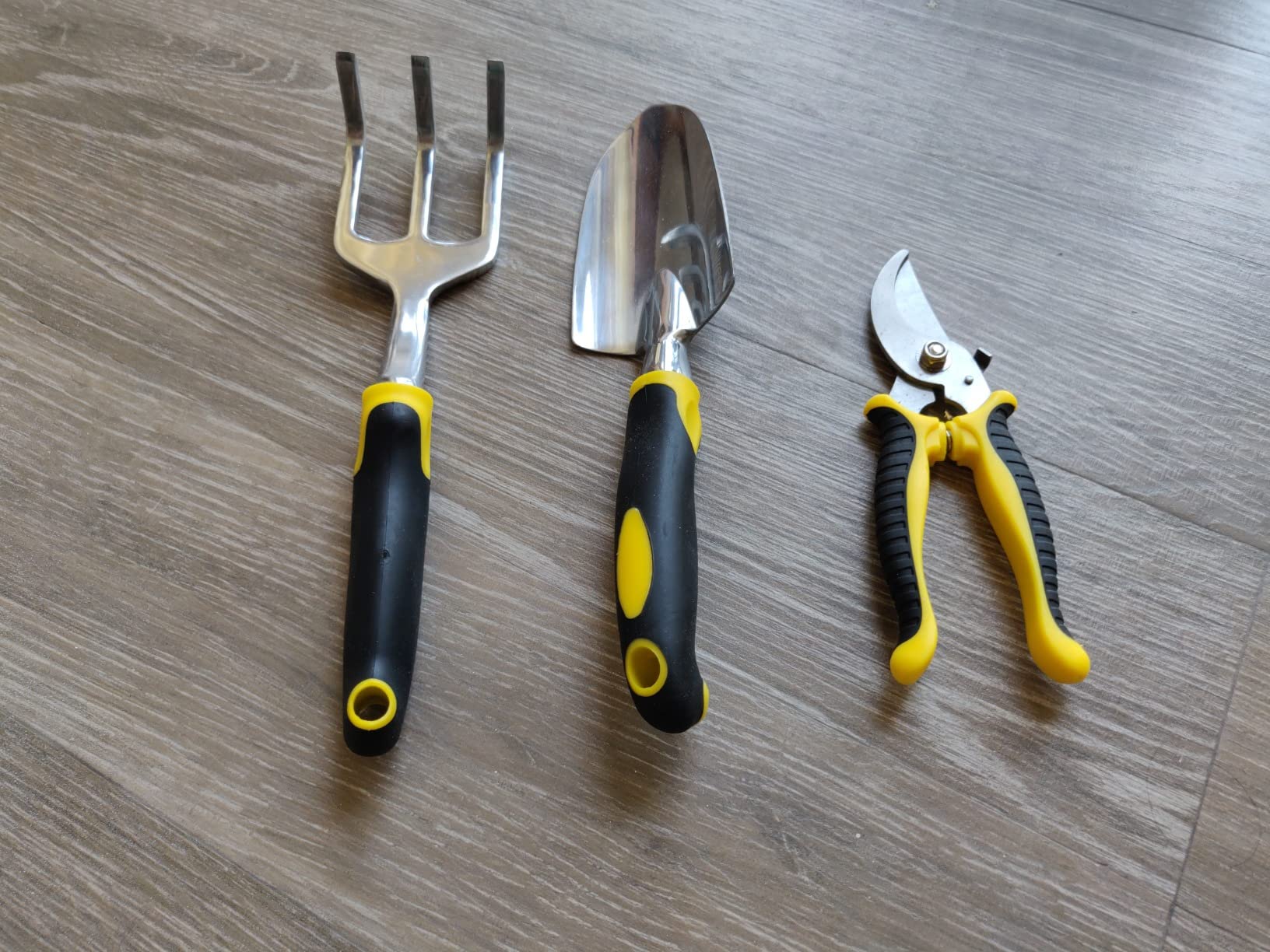 hiltree 3 Piece Gardening Tools Set – Stainless Steel Heavy Duty Pruner ...