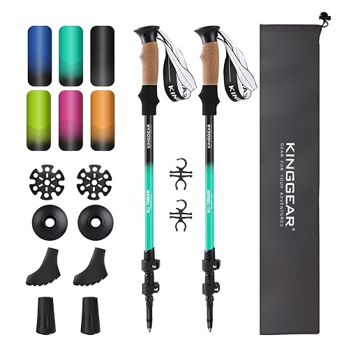 KINGGEAR 7075 Aluminum Trekking Poles
