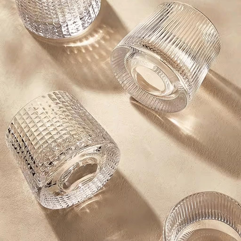 Glass Coffee Cups Glass Drinking Glass, Household Glass, Transparent Beer Glass, Suitable for Home Office, Bar, Etc. Glass Coffee Mugs