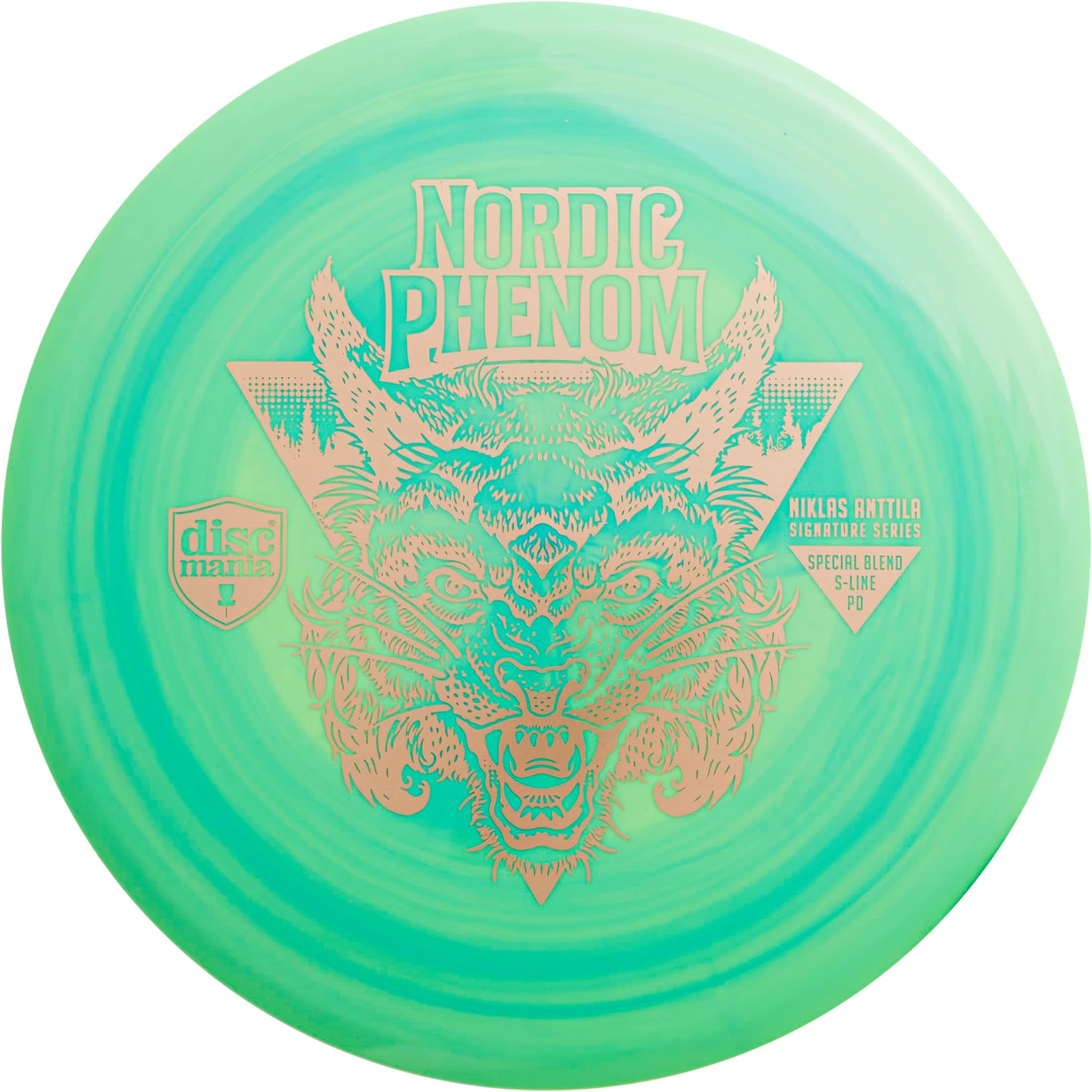 DiscmaniaNordic Phenom Niklas Anttila Signature Series Special Blend S-Line PD – Power Disc Golf Driver with Reliable Flight Path - 173-176g