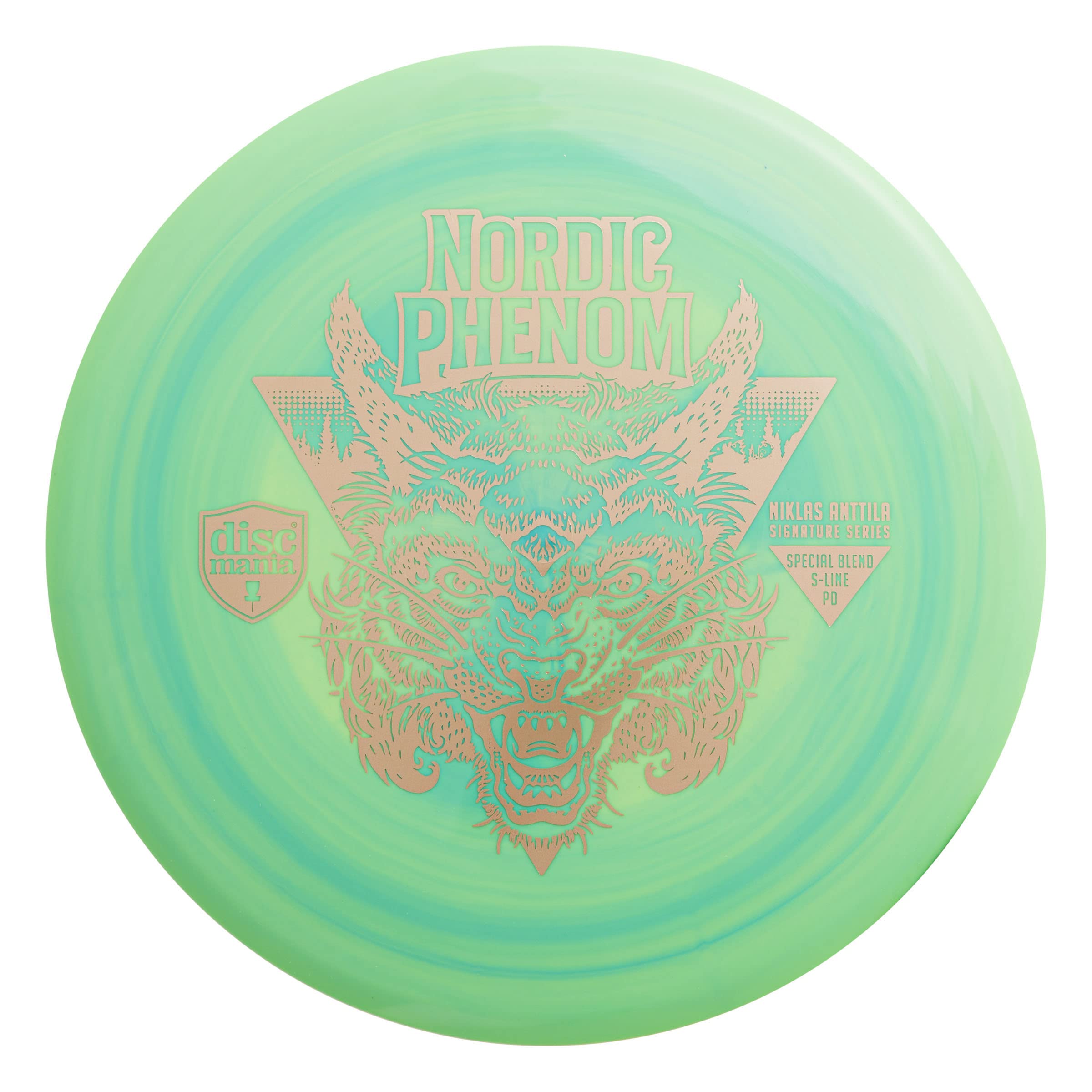DiscmaniaNordic Phenom Niklas Anttila Signature Series Special Blend S-Line PD – Power Disc Golf Driver with Reliable Flight Path - 173-176g