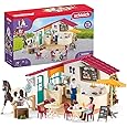 Schleich Horse Club - Rider Caf , 97 Piece Playset with 1 x Horses, Collectible Animal Toys and Horse Riding Figurines for Children Ages 5