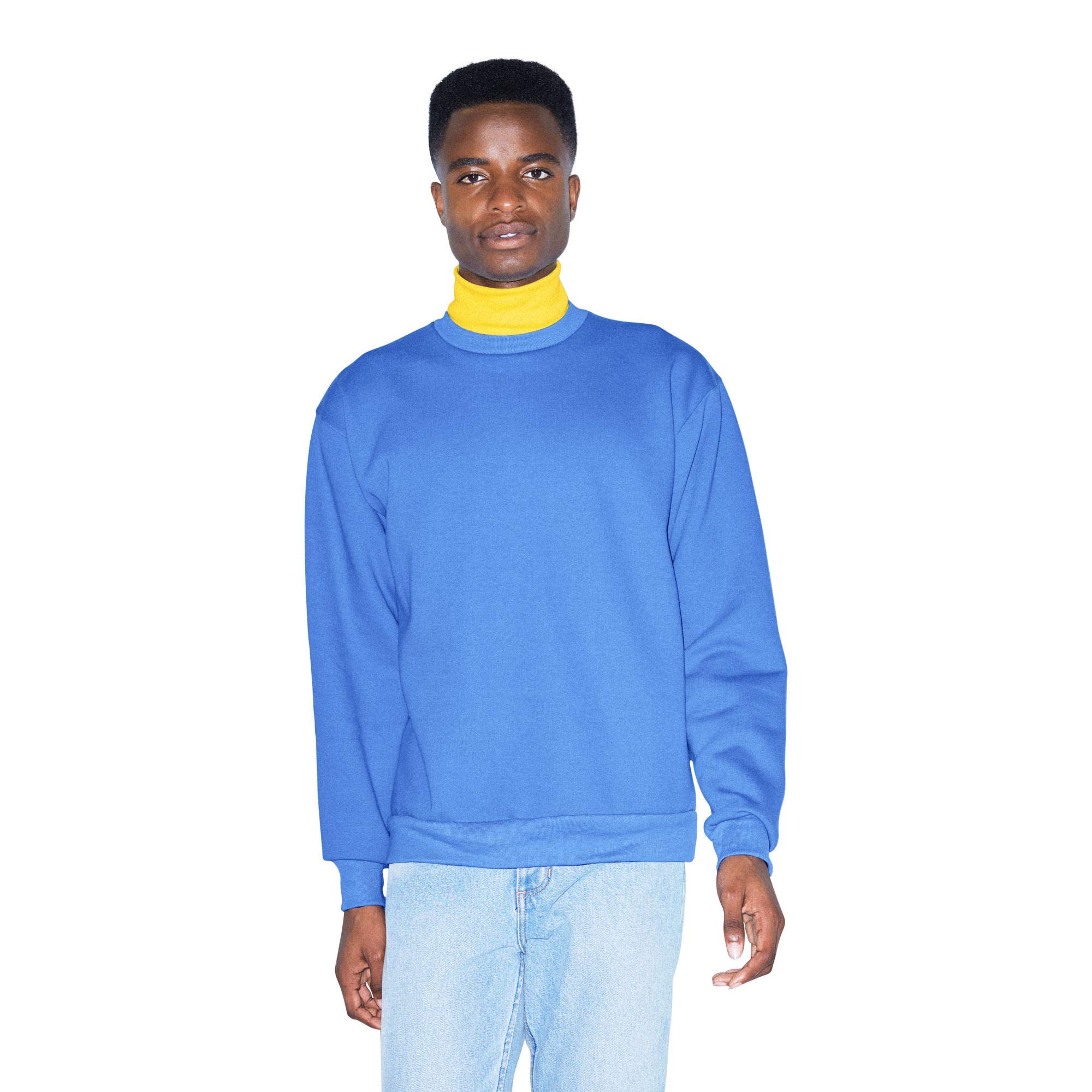 American ApparelMen's Flex Fleece Long Sleeve Turtleneck Sweatshirt