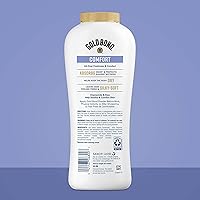 Vista 3 de Gold Bond Comfort Body Powder, 10 onzas, sin talco, aroma fresco y limpio con aloe y manzanilla
