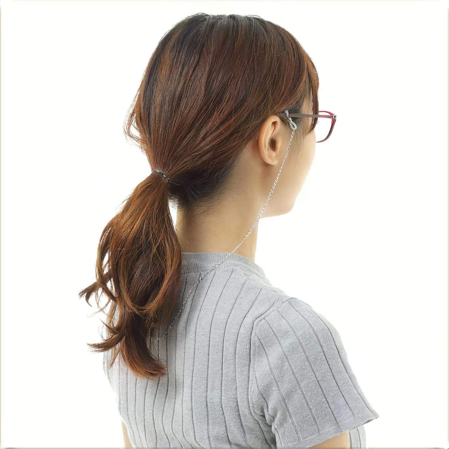 誕生日 お祝い Midi ミディ メガネチェーン おしゃれ レディース メンズ メガネストラップ 喜平チェーン シルバー Gc 009 C1 Sunmumshopping Com