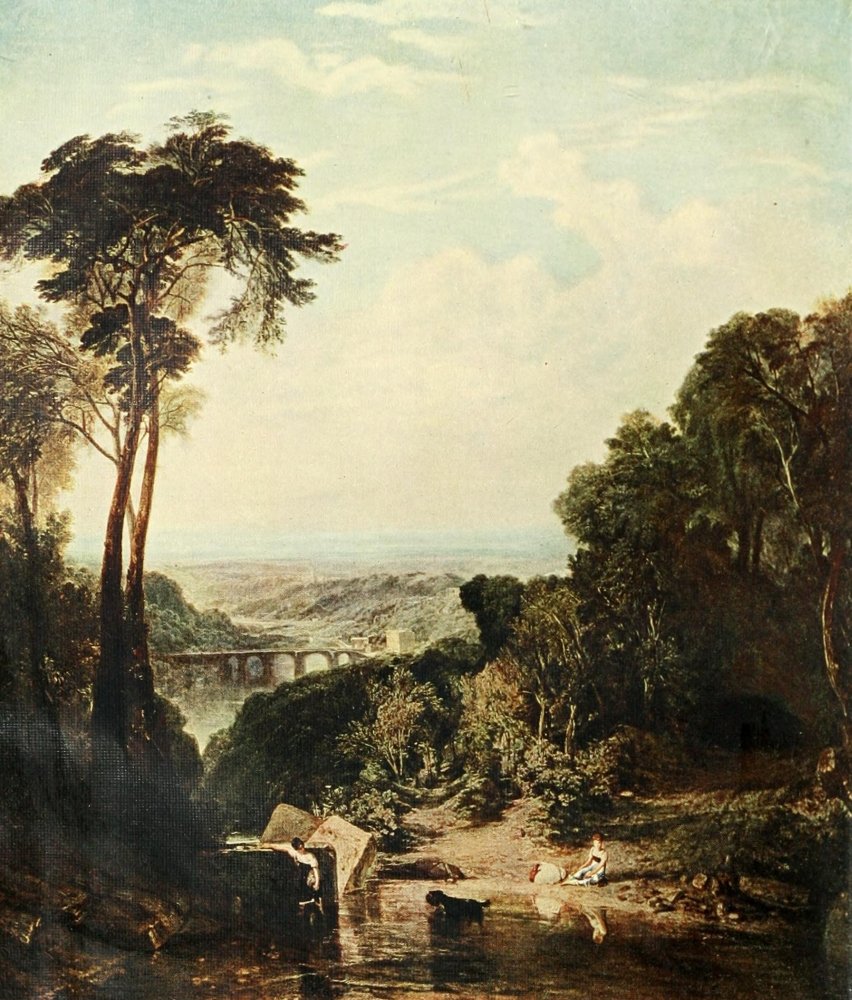 J.M.W. Turner – Crossing the Brook History of Painting 1895 Fine