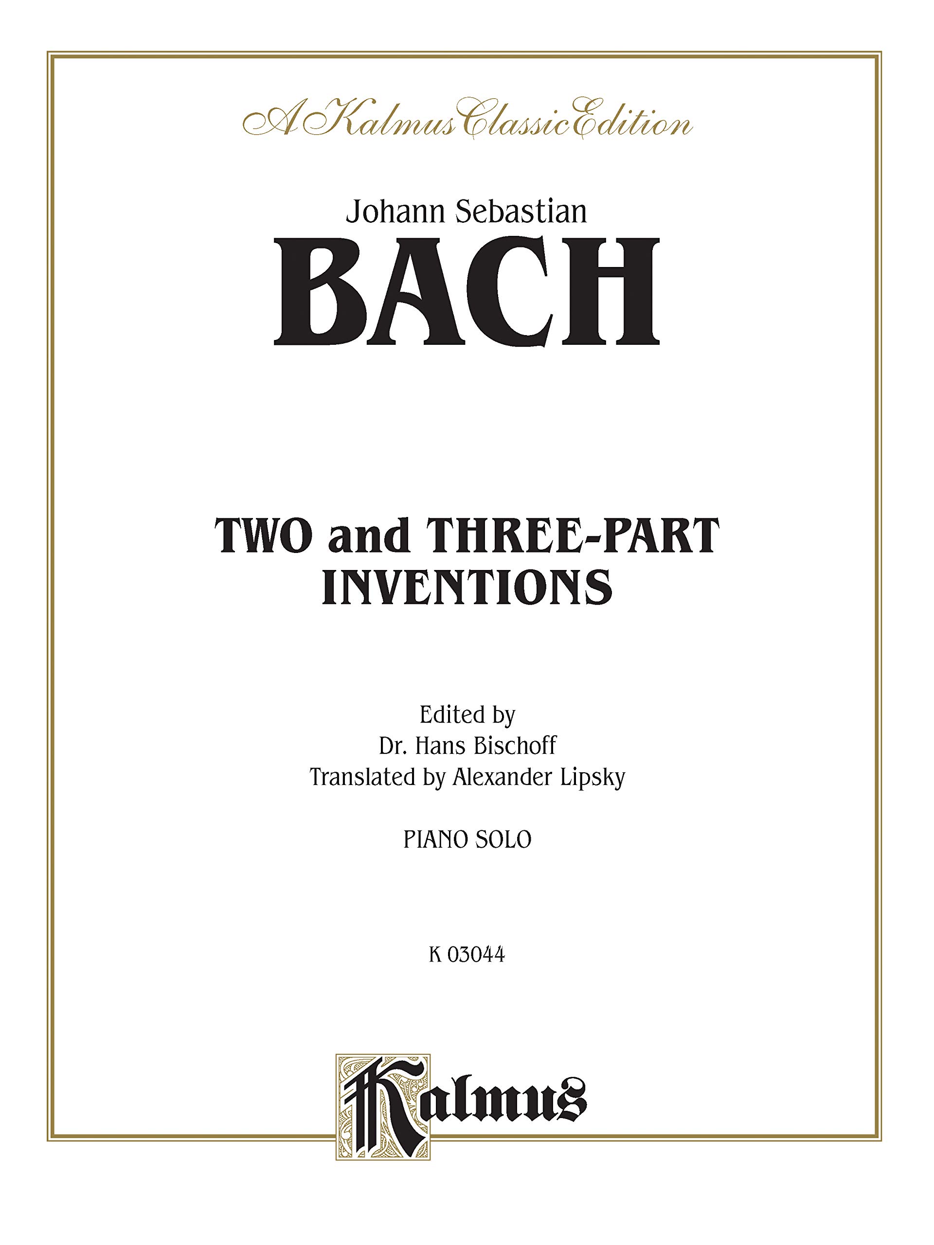 Two and Three-Part Inventions