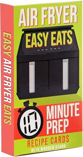 Miniatura 1 de Boxer Gifts Easy Eats Cards 52 deliciosas y rápidas recetas de freidora de aire de preparación de 10 minutos para principiantes  Libro de cocina en
