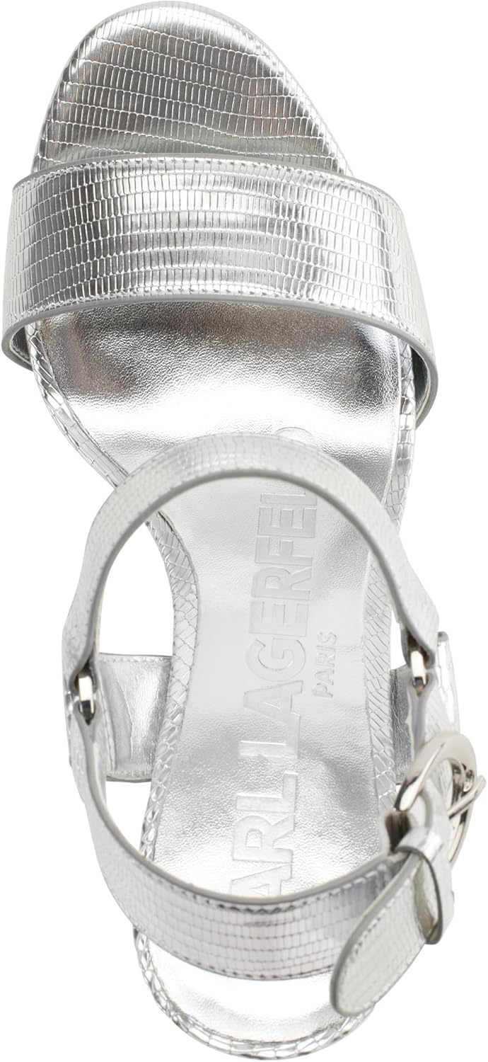 KARL LAGERFELD womens Cieone - Ankle Strap - Image 4