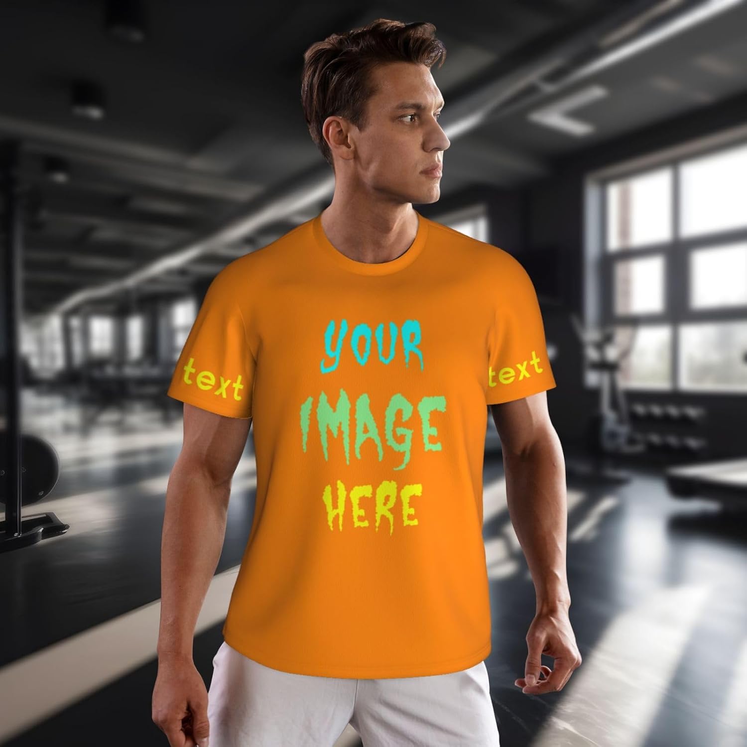 Custom T Shirts for Men Design Your Own T-Shirts Custom T Shirts with Photo and Text - Image 4