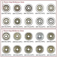 Vista 36 de ABC-67 21Pt Outer Ring 2mm Wheel Locking Nut Key for Porsche VW Toureg Panamera/Cayenne/Macan/Cayman/SUV, Nut Socket Adapter, Anti-Theft Lug Nut