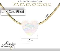 Vista 5 de Heart Opal Necklace