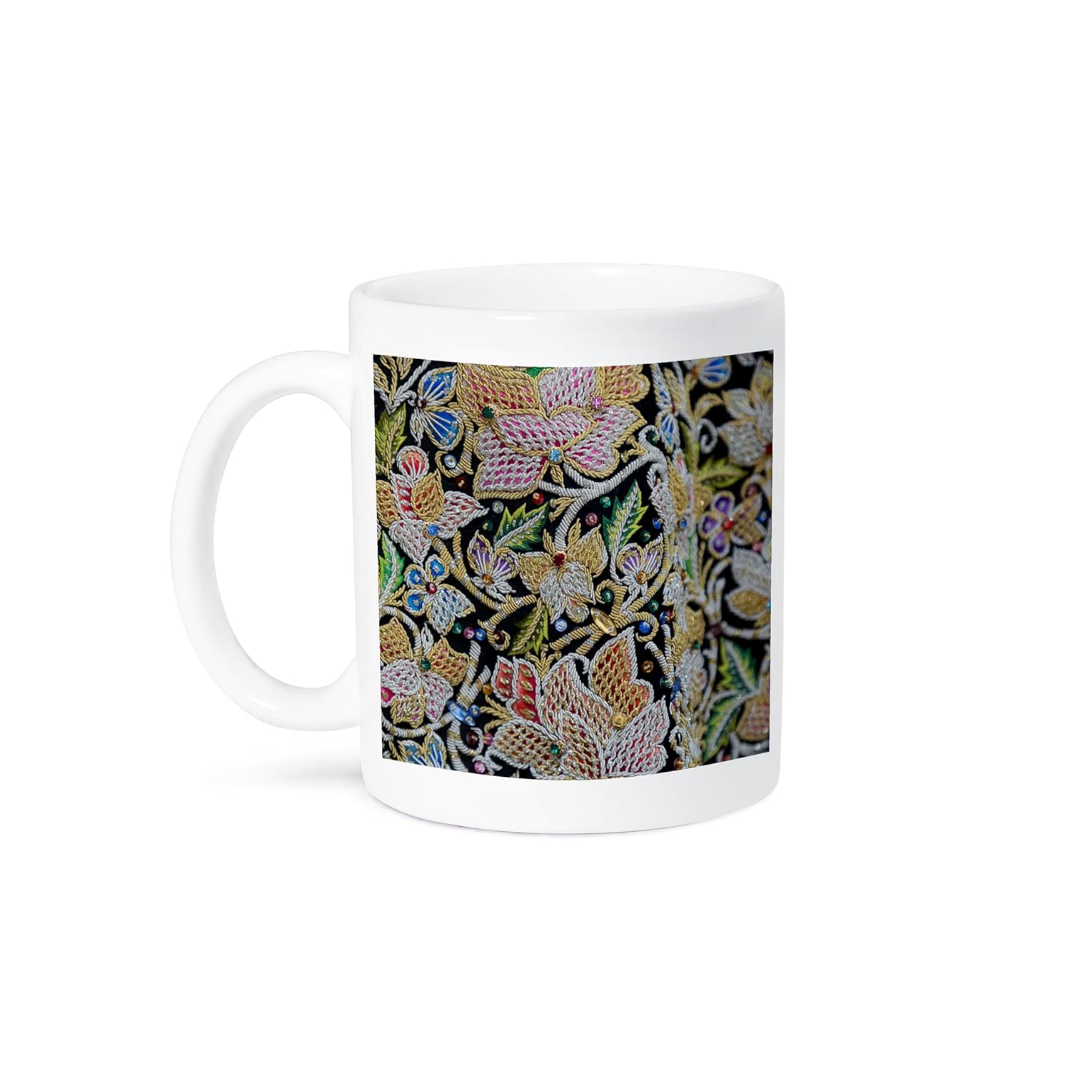 Buy Mug_257708_1, Ceramic, White Printed Coffee and Tea Ceramic Mug