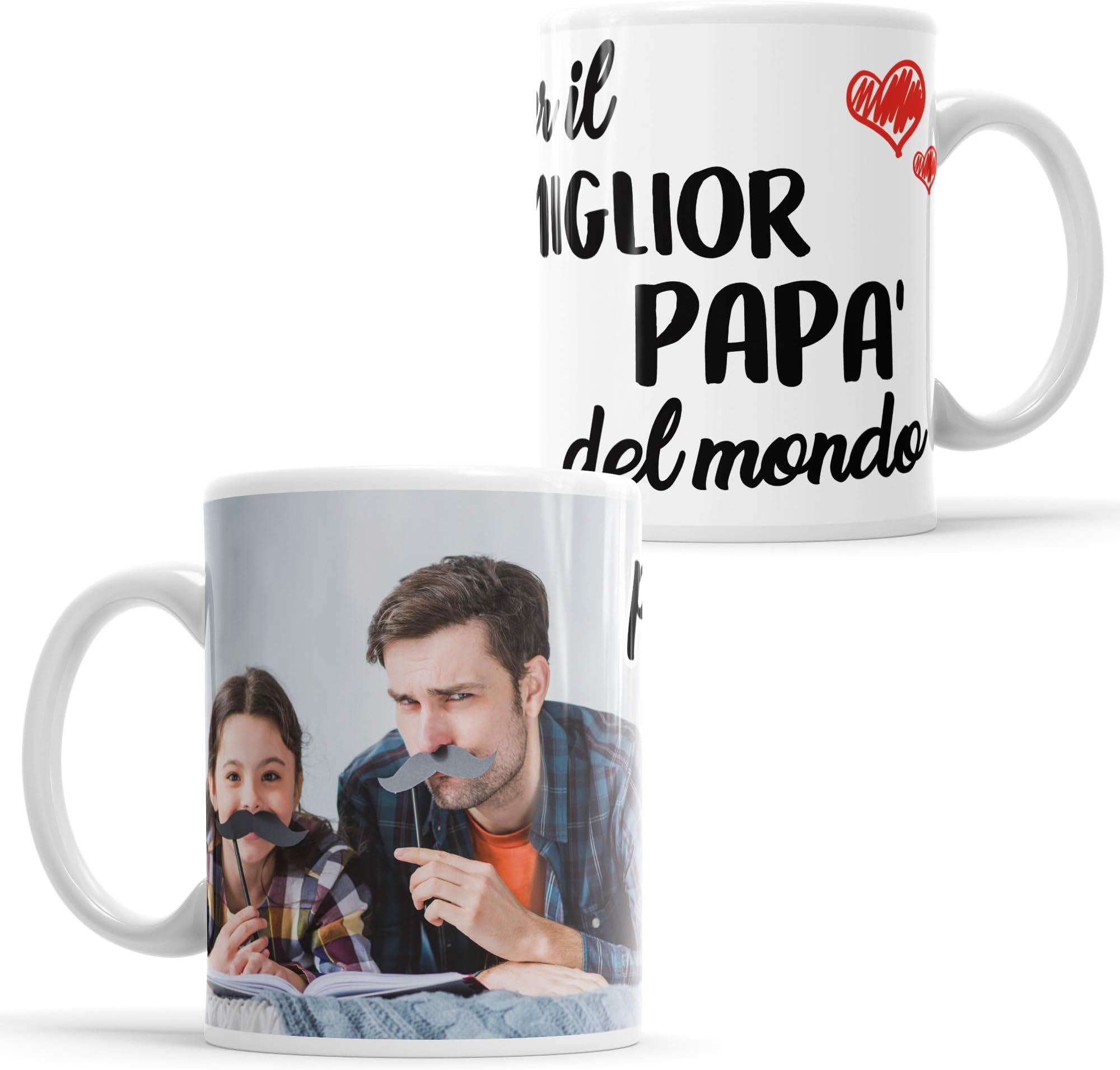 Tazza Personalizzata In Ceramica - Ideale Per Regali Originali Con Testo O Immagini - Foto 10