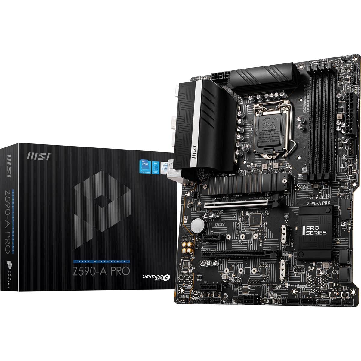 Z590-A PRO + 32GB + Intel i9 CPU 3.5 セット Amazon.com: MSI Z590-A PRO ProSeries Motherboard (ATX, 11th/10th