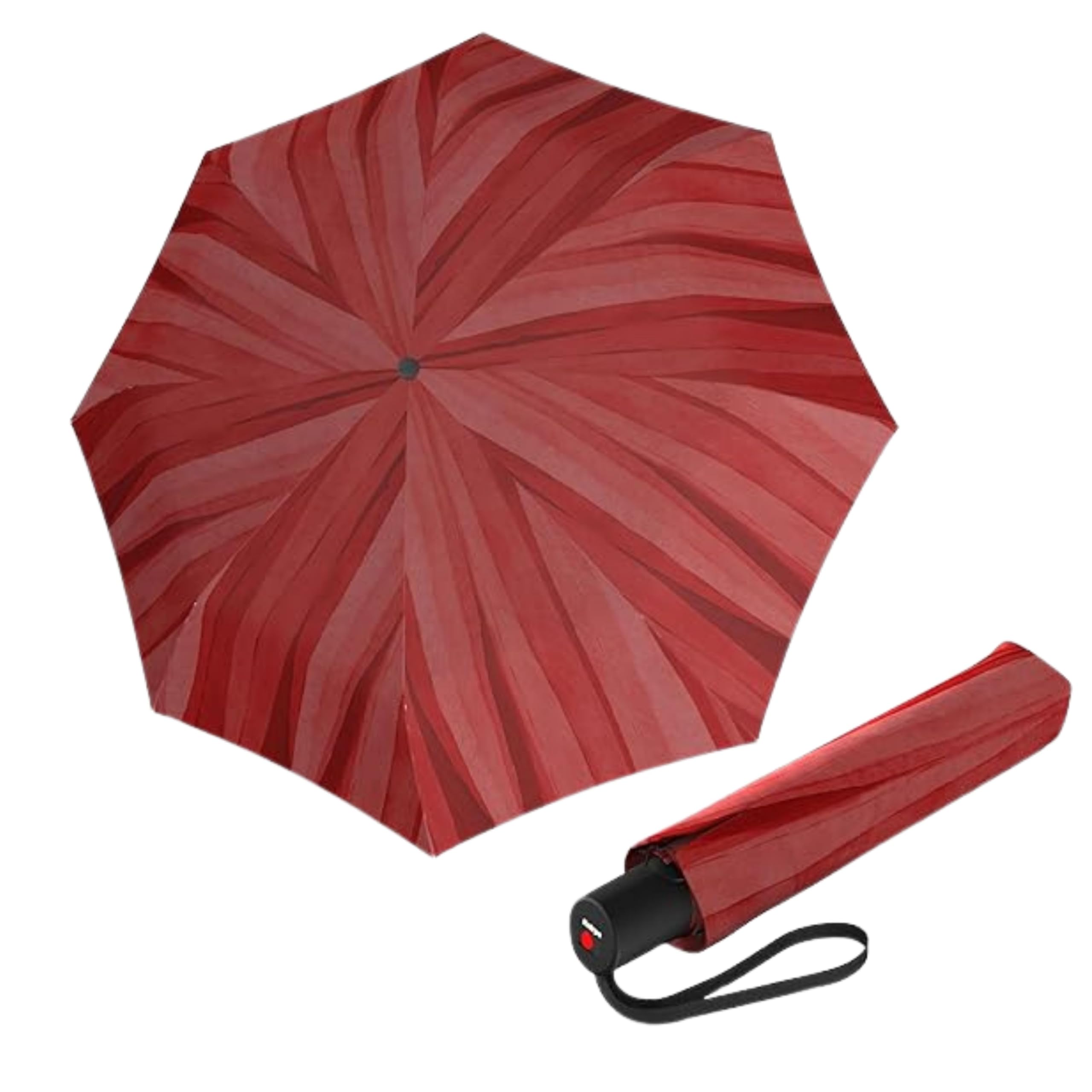 Knirps A.200 Medium Duomatic Windproof Umbrella for Adults – Automatic Open Close 38.5" Canopy, Travel Case Included