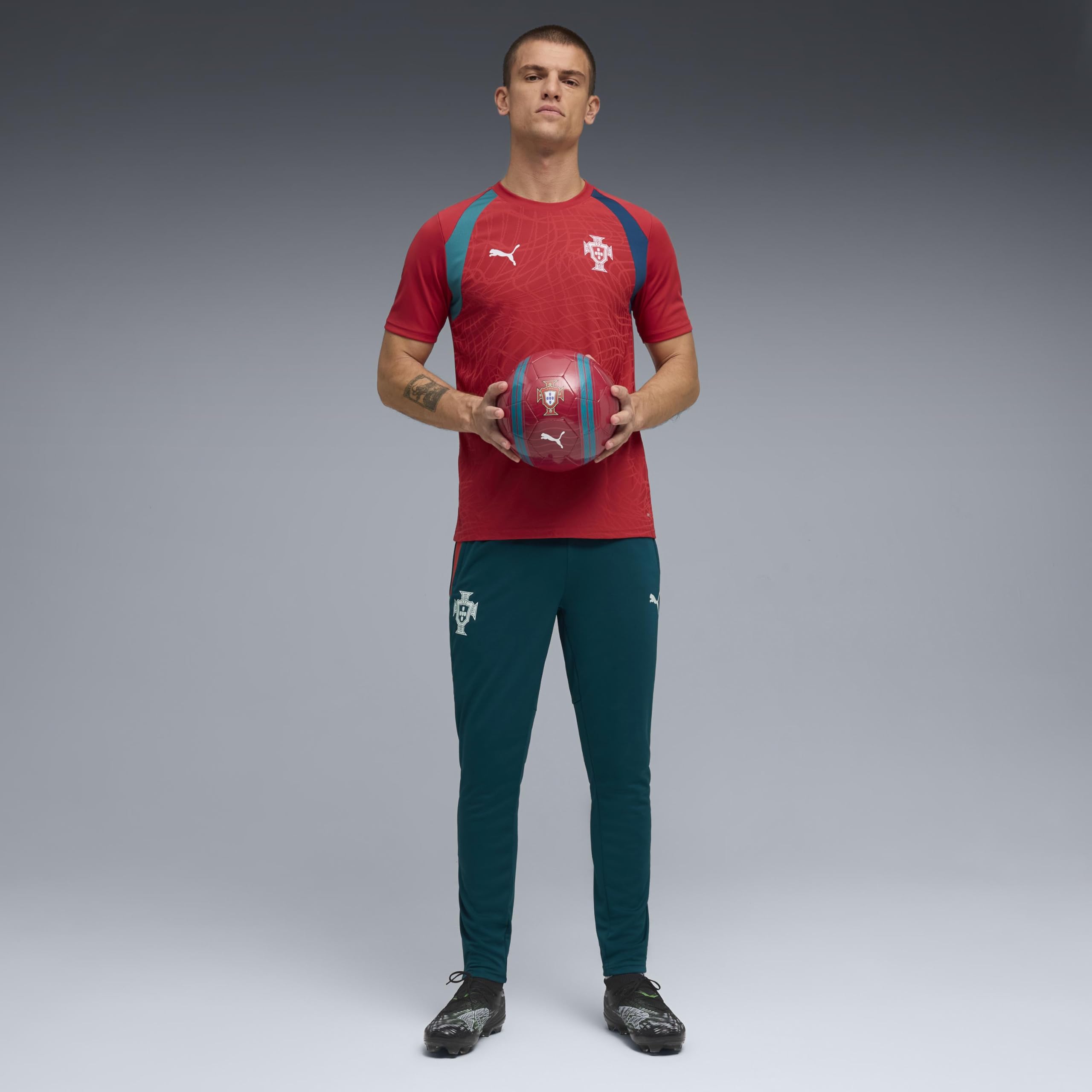 PUMA Hombre FPF Portugal Training Pants w/Pockets 26