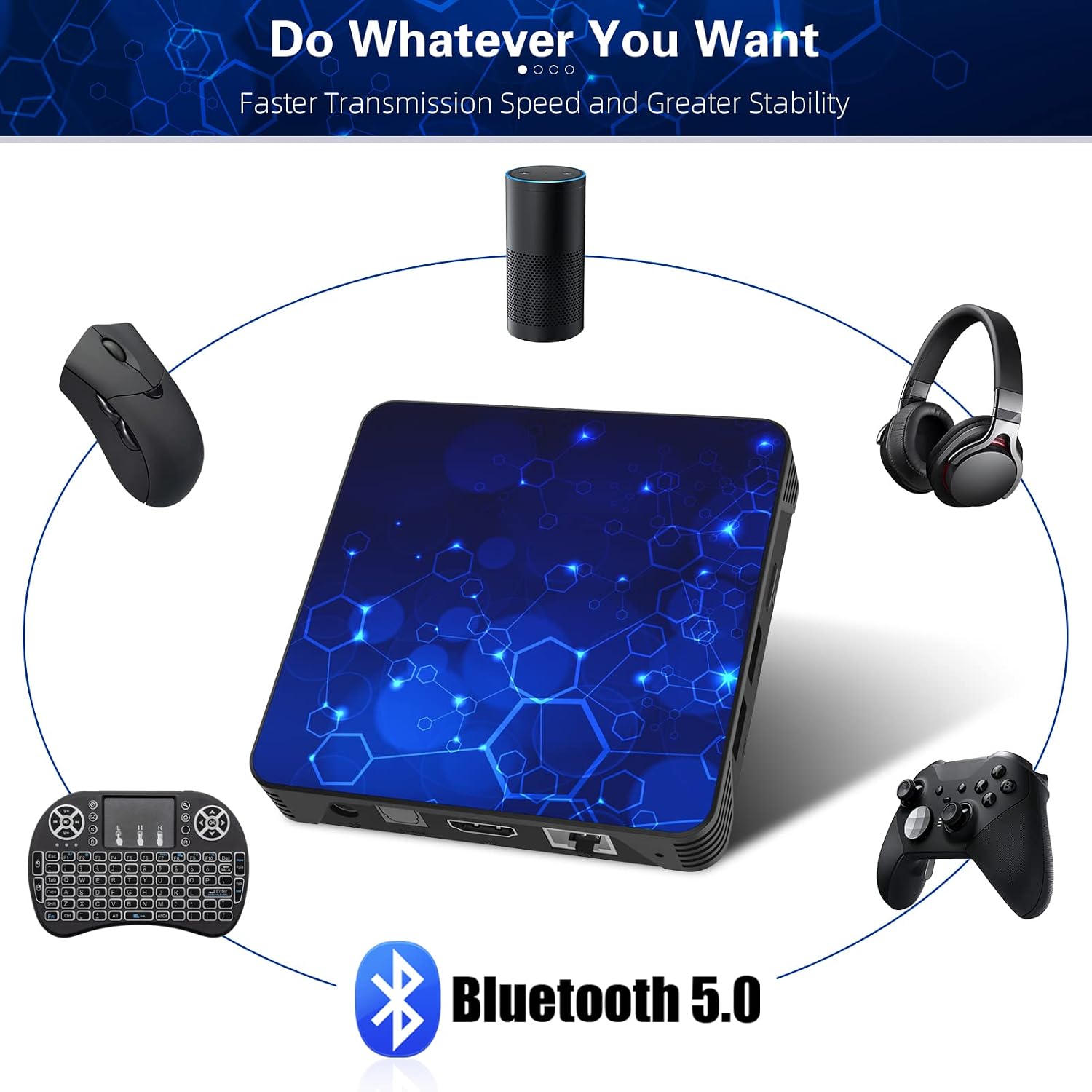 Android TV Box 12.0, X88 Pro 12 Android Box 2GB RAM 16GB ROM RK3318 Quad Core 64bit Cortex-A53,Supporting Bluetooth 5.0 USB 3.0 LAN 100M Enternet 2.4GHz/ 5GHz WiFi 6 TV Android Box 2023