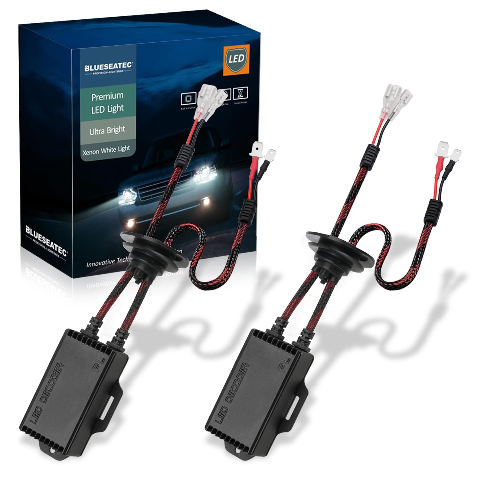 canbus　3点 Amazon.com: 2PCS H1 H3 LED Light Canbus Decoder: Anti Flicker