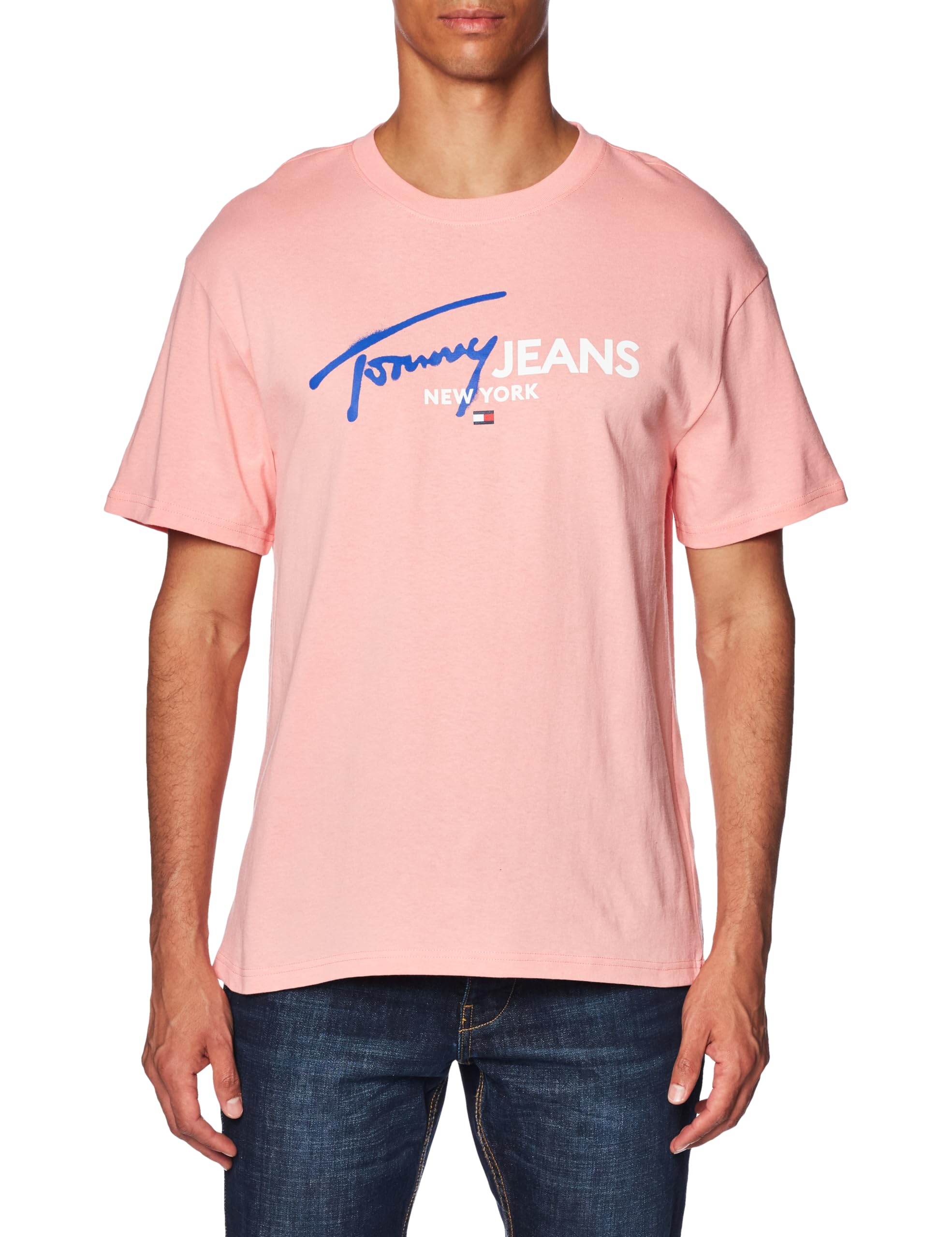 Tommy Hilfiger Tommy Jeans Camiseta para Hombre DM0DM18572