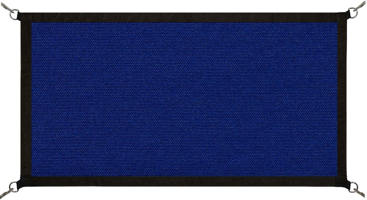 Solid Nylon Stall Guard 21 inch x 39 inch, Navy Blue