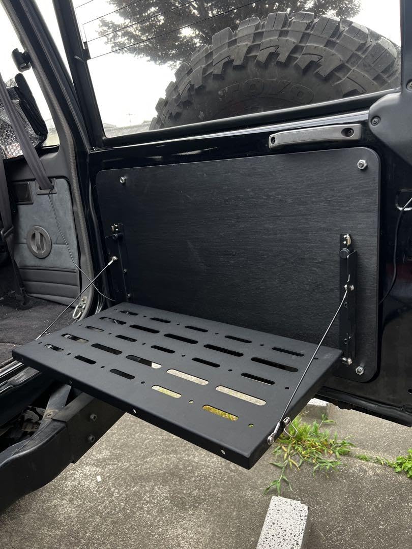 ランクル70 78プラド　バックドアテーブル　復刻70新型70 再販70 Amazon.co.jp: ランクル70 78プラド バックドアテーブル 復刻70