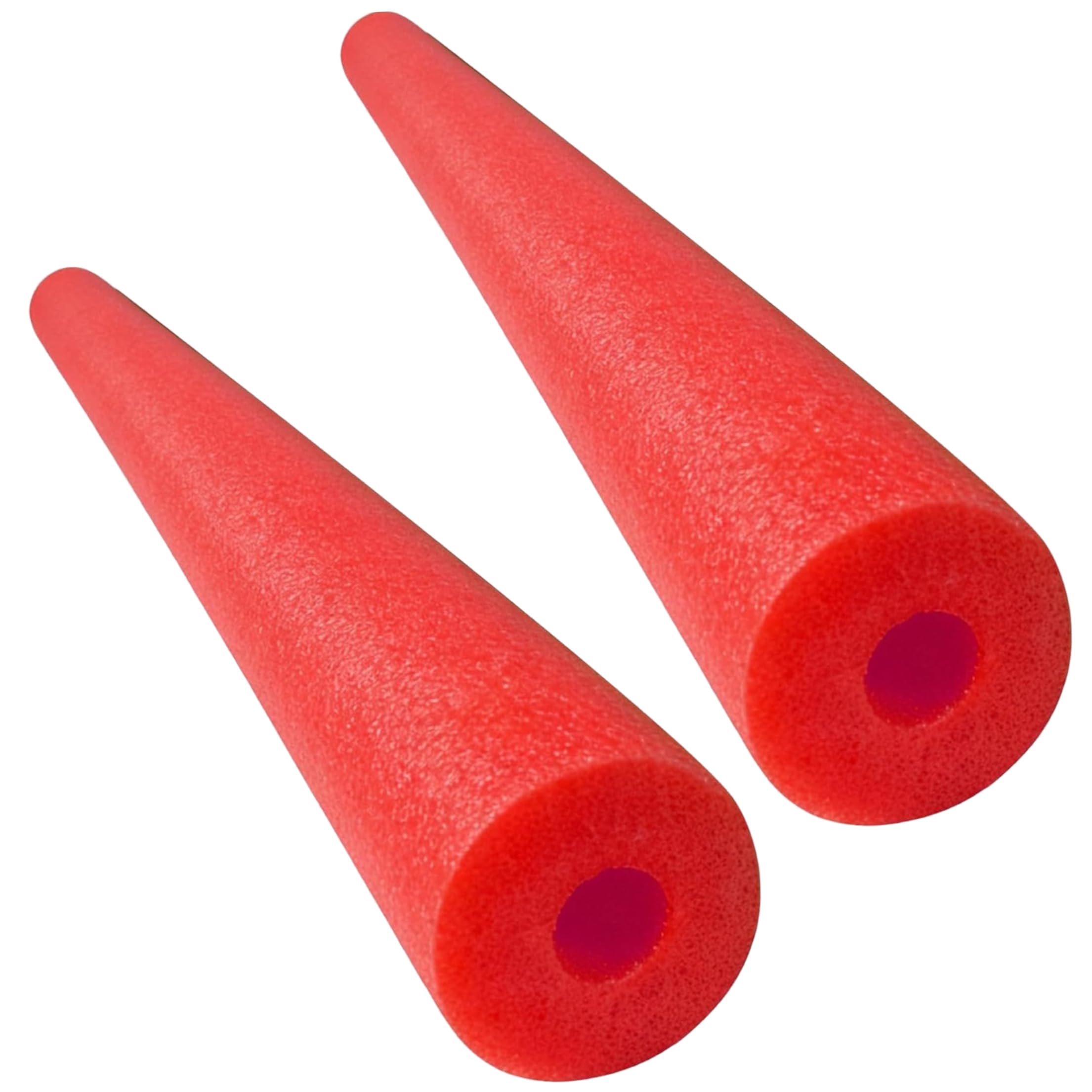 Nouilles de Piscine en Mousse Jumbo 2 pièces, Aide au Flotteur de Natation pour Enfants-idéal pour l'artisanat Bricolage et l'entraînement sensoriel, Rouge P