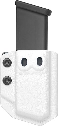 Miniatura 12 de Amberide Funda universal Mag Carrier IWB/OWB KYDEX para revista: 0.354 in/.40 doble pila - 0.354 in/.40 sola pila - .45ACP doble pila - .45ACP Negro