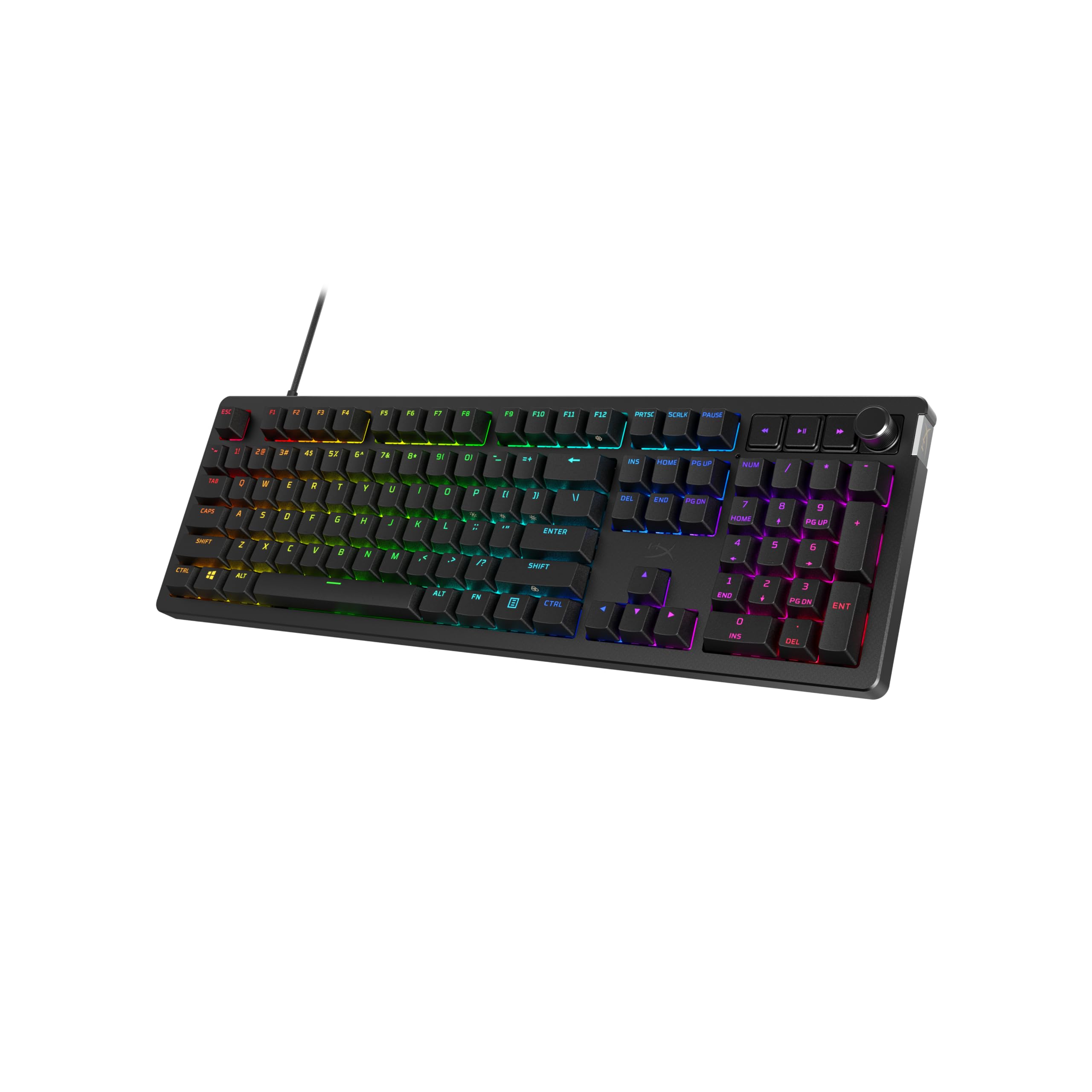 Amazon | HyperX Alloy Rise – メカニカルゲーミングキーボード レッド