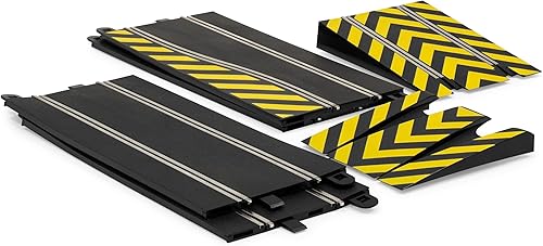 Scalextric Salto y Sideswipe Extensión Pack 132 Ranura Car Race Track Accesorio C8194