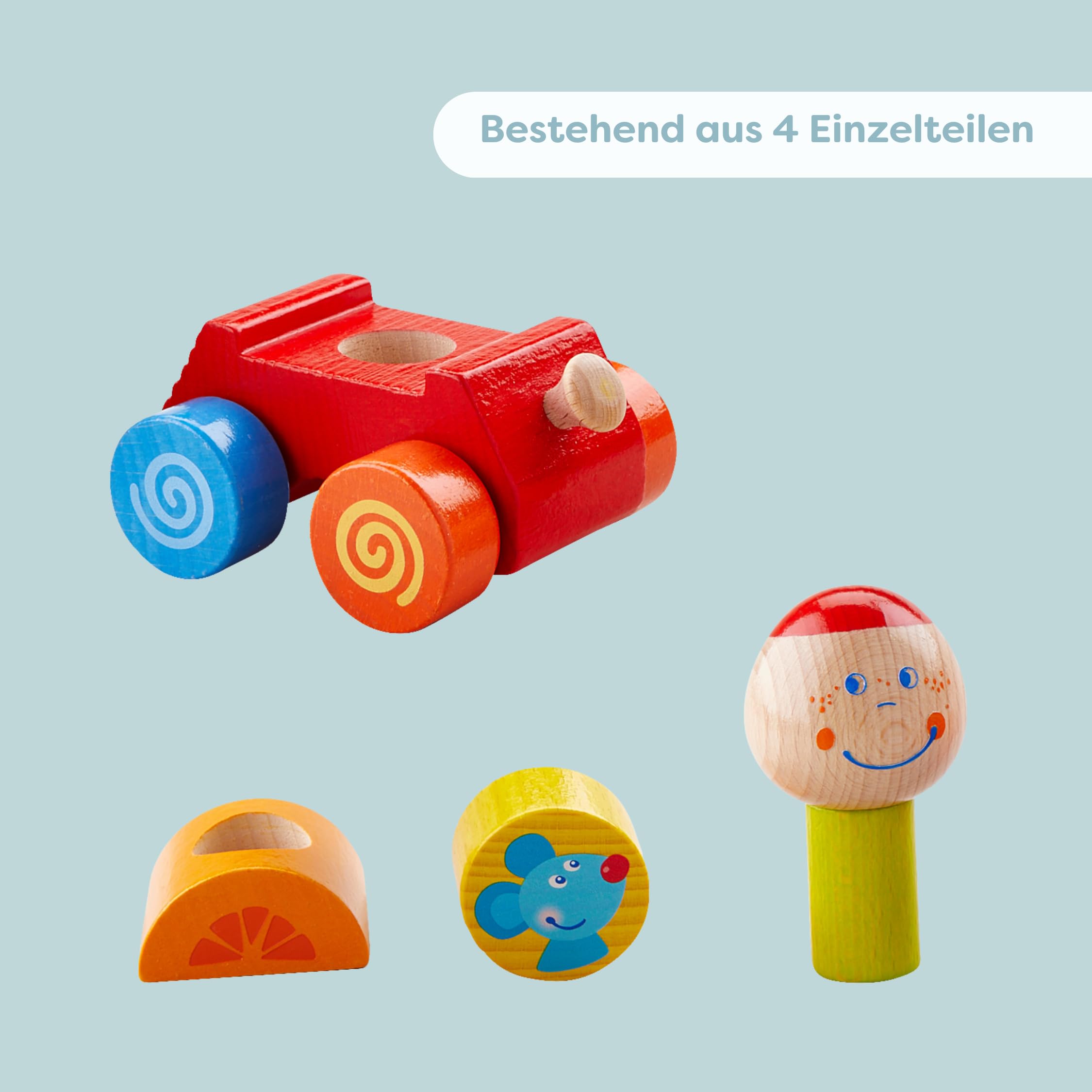 HABA 304737 Explorer Car Ben for Ages 12 Months and Up (Made in Germany)