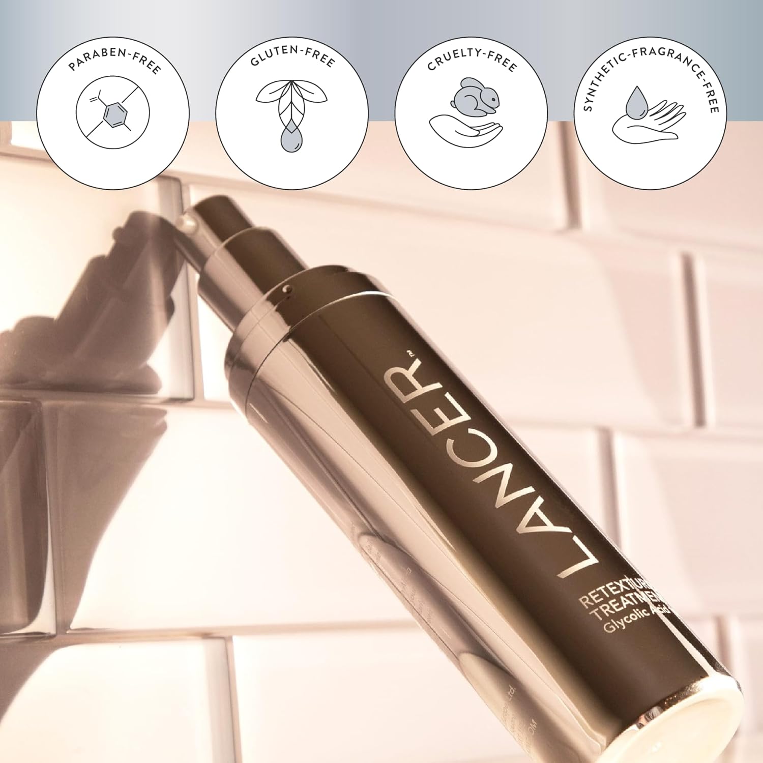 Lancer Skincare Retexturizing Treatment, Daily Moisturizing Cream with 10% Glycolic Acid, 1.7 Fl Oz - Image 5