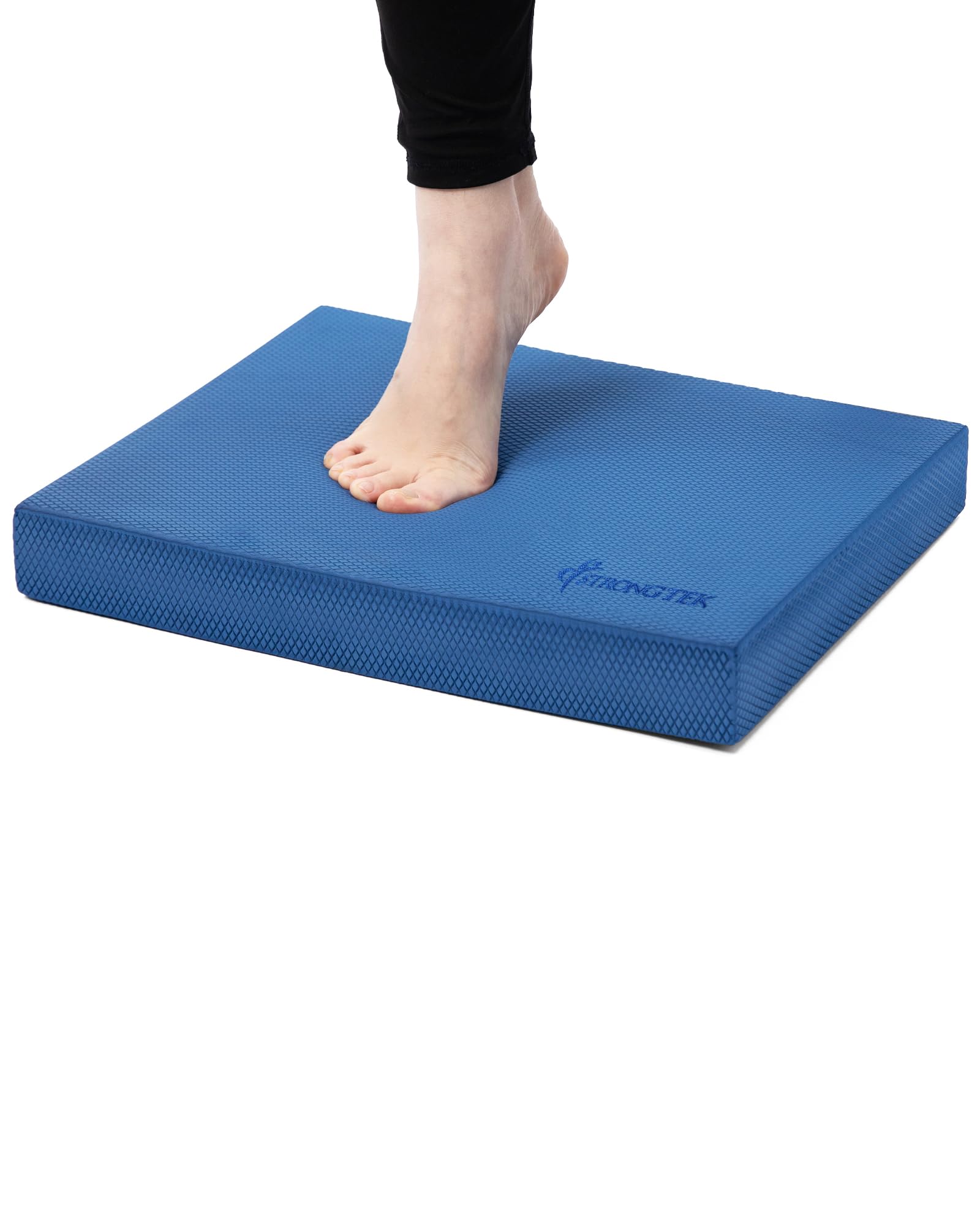 StrongTek Tapis d'équilibre professionnel en mousse TPE haute densité, antidérapant et résistant à l'eau, pour entraînement d'équilibre, physiothérapie, yoga, etc. 40,1 x 33 x 5,1 cm