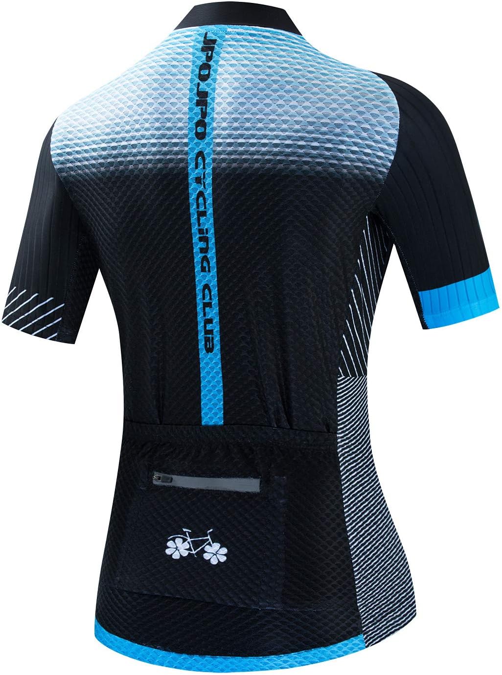 JPOJPO Bike Jersey Women, Racing Women's Cycling Shirt Tops S-3XL,4 Pockets
