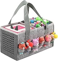 Vista 9 de Estuche de transporte para Toniebox Starter Set y figuras Tonies, bolsa plegable de tela de fieltro para viajes y juguete musical para Toniebox 2