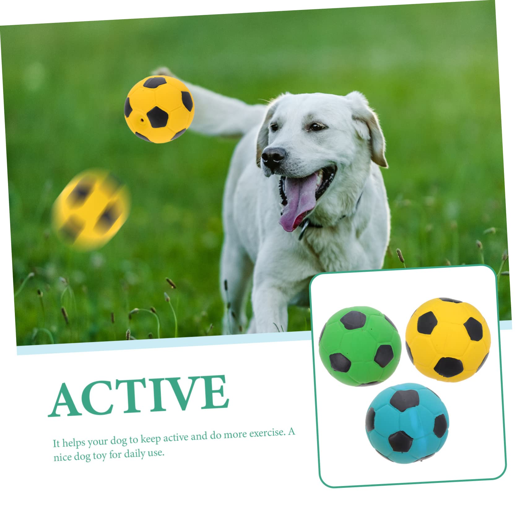 Sosoport 12stücke Spielzeuge Fußballförmige Kauspielzeuge Für Hunde Weiche Und Langlebige Beißspielzeuge Zur Zahnpflege Für Welpen Und Kleine Hunde