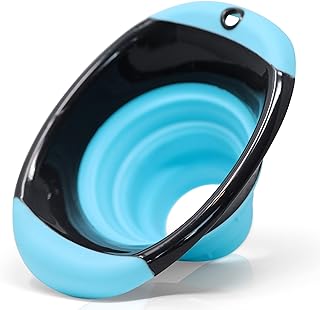 Kitchen Canning Funnel – Collapsible Silicone Food Funnel for Wide Mouth and Regular Mason Jars – Flexible Use for Coffee,...