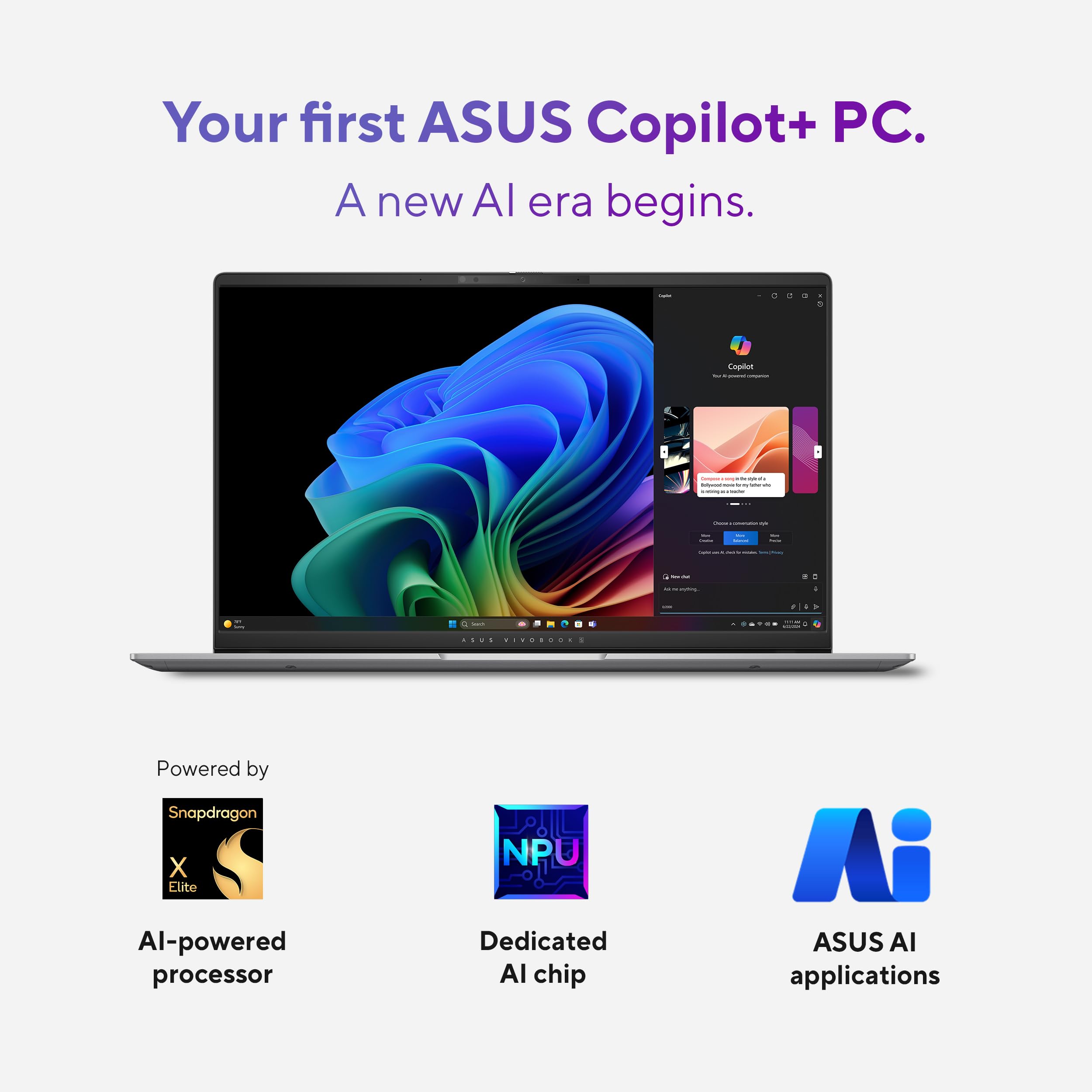 ASUS　Vivobook　S　未使用　S5507QA　Copilot ASUS Vivobook S 15 Copilot+ P 今すぐ購入！| ASUS Store | ASUS