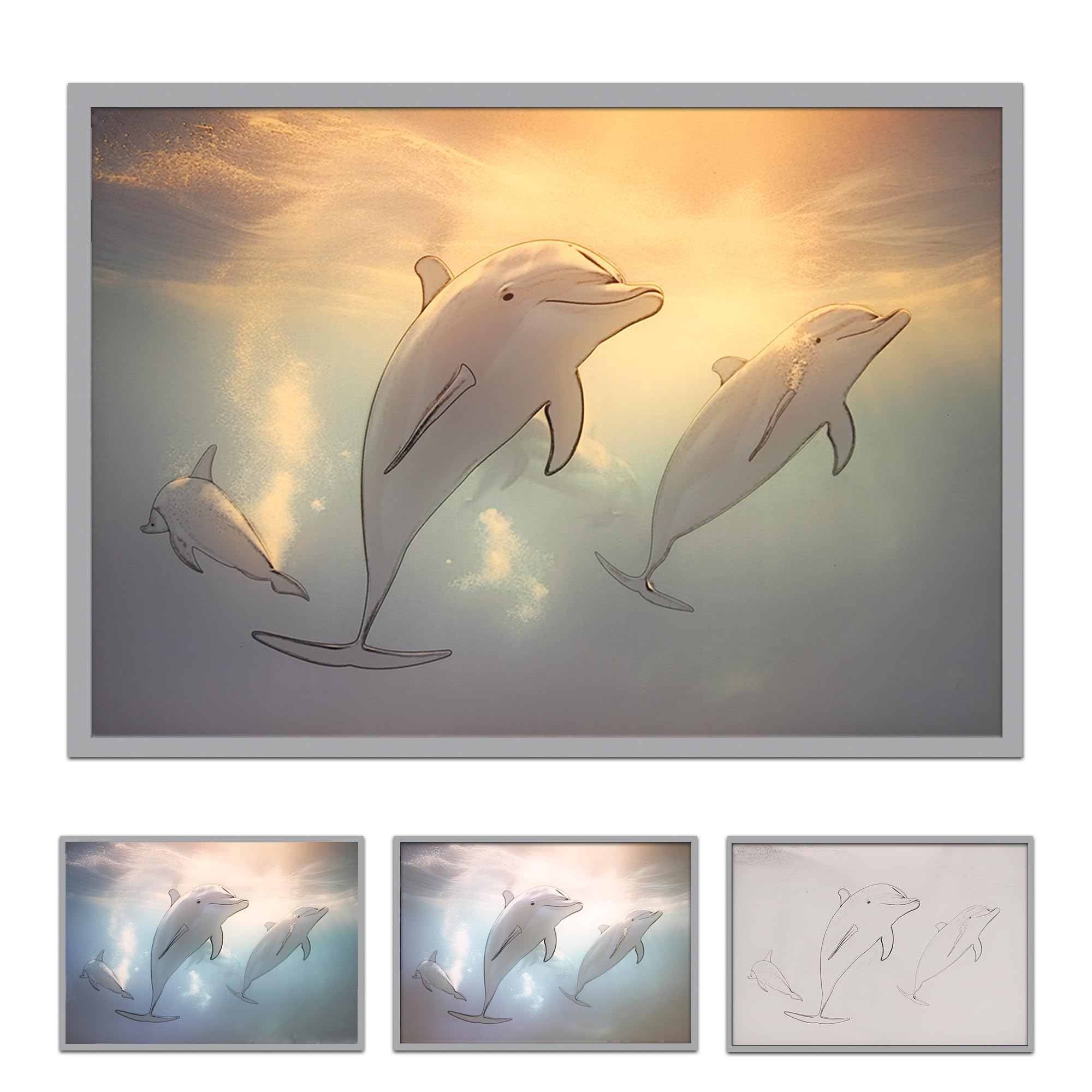 Amazon.com: Vasten Light-up-Painting LED Wall Art Light