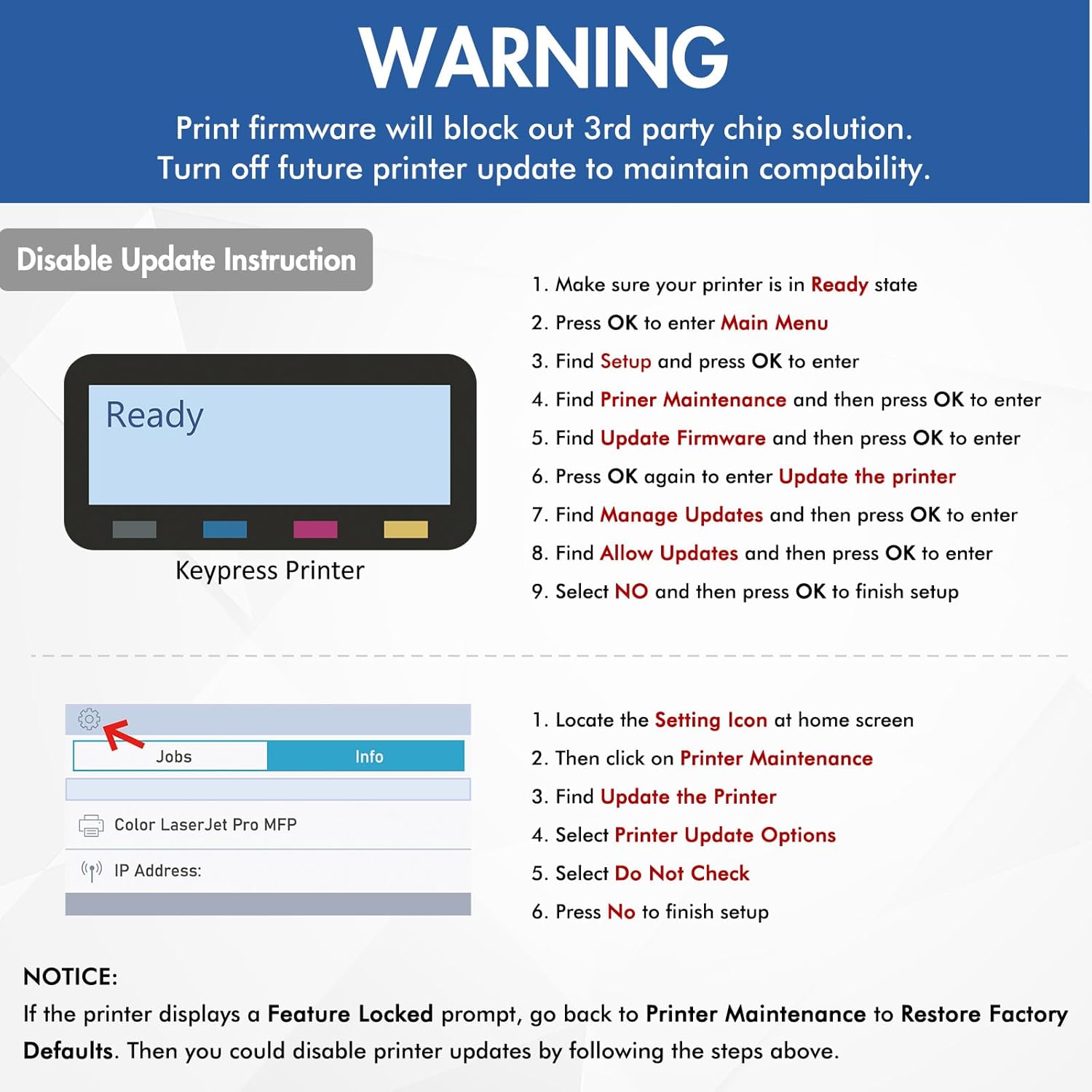 414A Toner Cartridge 4 Pack M479fdw Compatible Replacement for HP 414A Toner Cartridge 414X W2020A Color Laserjet Pro MFP M479fdw M479fdn M454dw M454dn Printer Ink with Chip Black Cyan Yellow Magenta