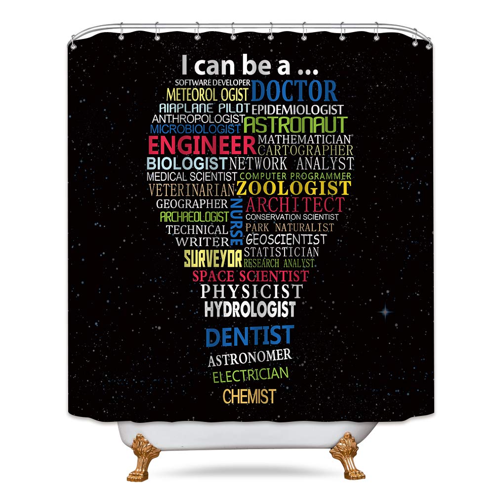 Inspirational Shower Curtains Curtains & Drapes 2023