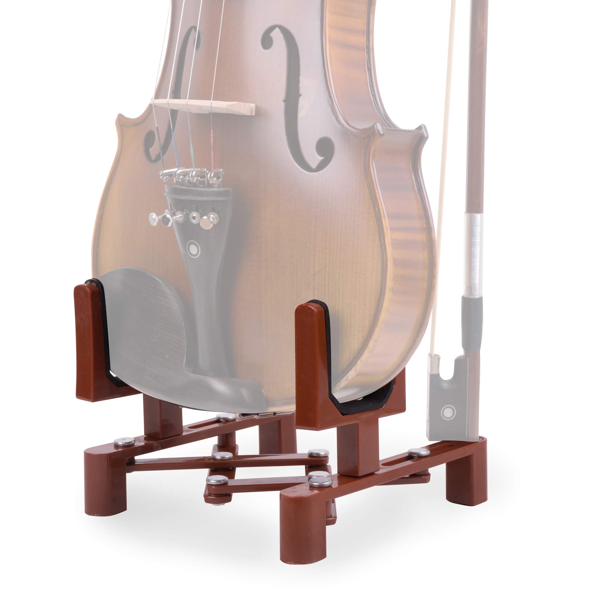 violin stand with bow holder