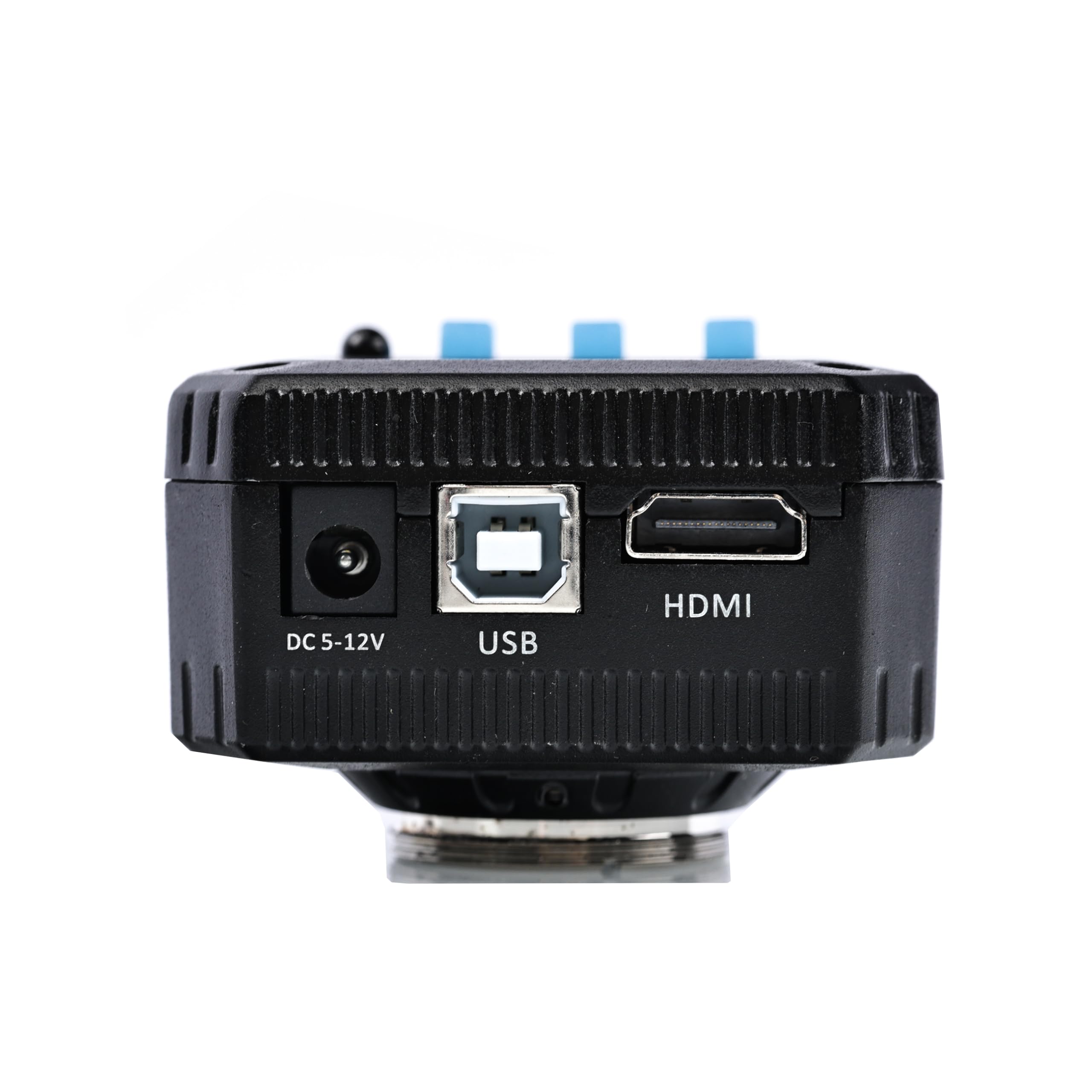 Rosfix Mikroskop cyfrowy Earth Pro MCEP-0.5X-PZRR + 56 x lampa pierścieniowa LED + kamera mikroskopowa Orion Pro | zoom 7-45x | uchwyt C | regulowane ramię | idealny do elektroniki i laboratoriów