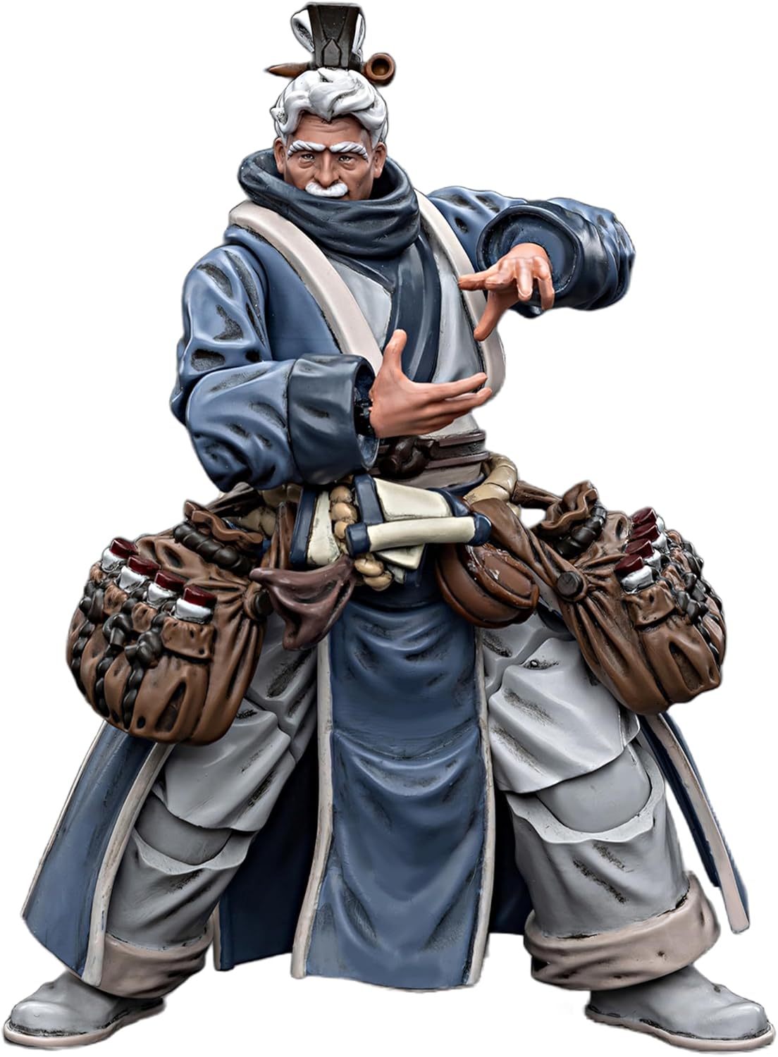 JOYTOY 1/18 Action Figures - Dark Source Jiang Hu Great Master of Zongshi Tomb Yunhe Lin - 4‘’,Classic Character,Collectible,Age 15 and Above