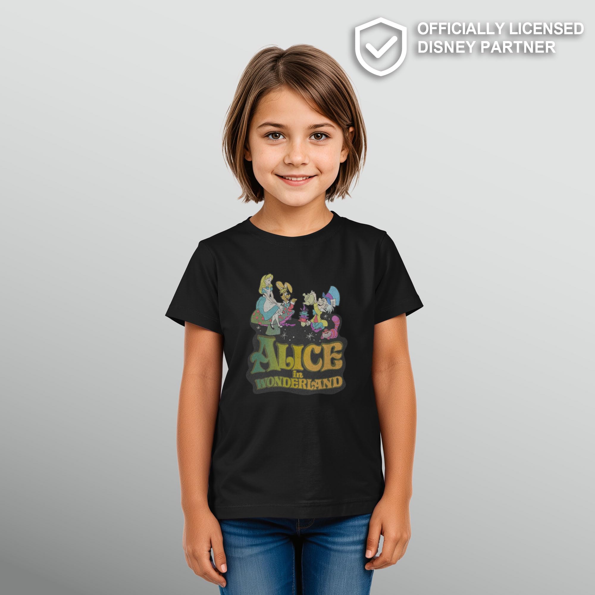 Disney Mädchen Alice Trippy T-Shirt