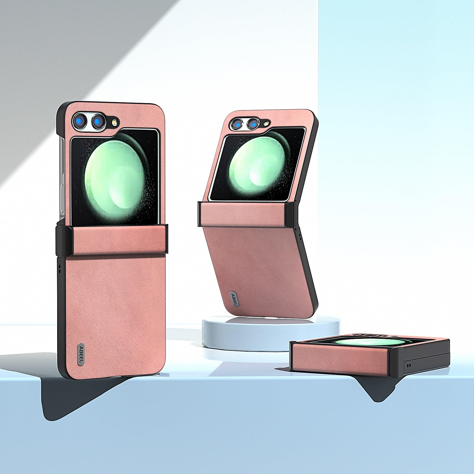 For OPPO N2 Flip Phone Case,Fashion PU Leather Fold Cover