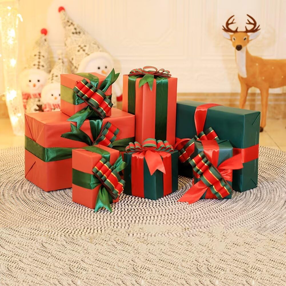 Amazon.co.jp: クリスマス飾りセット 装飾ギフトボックス