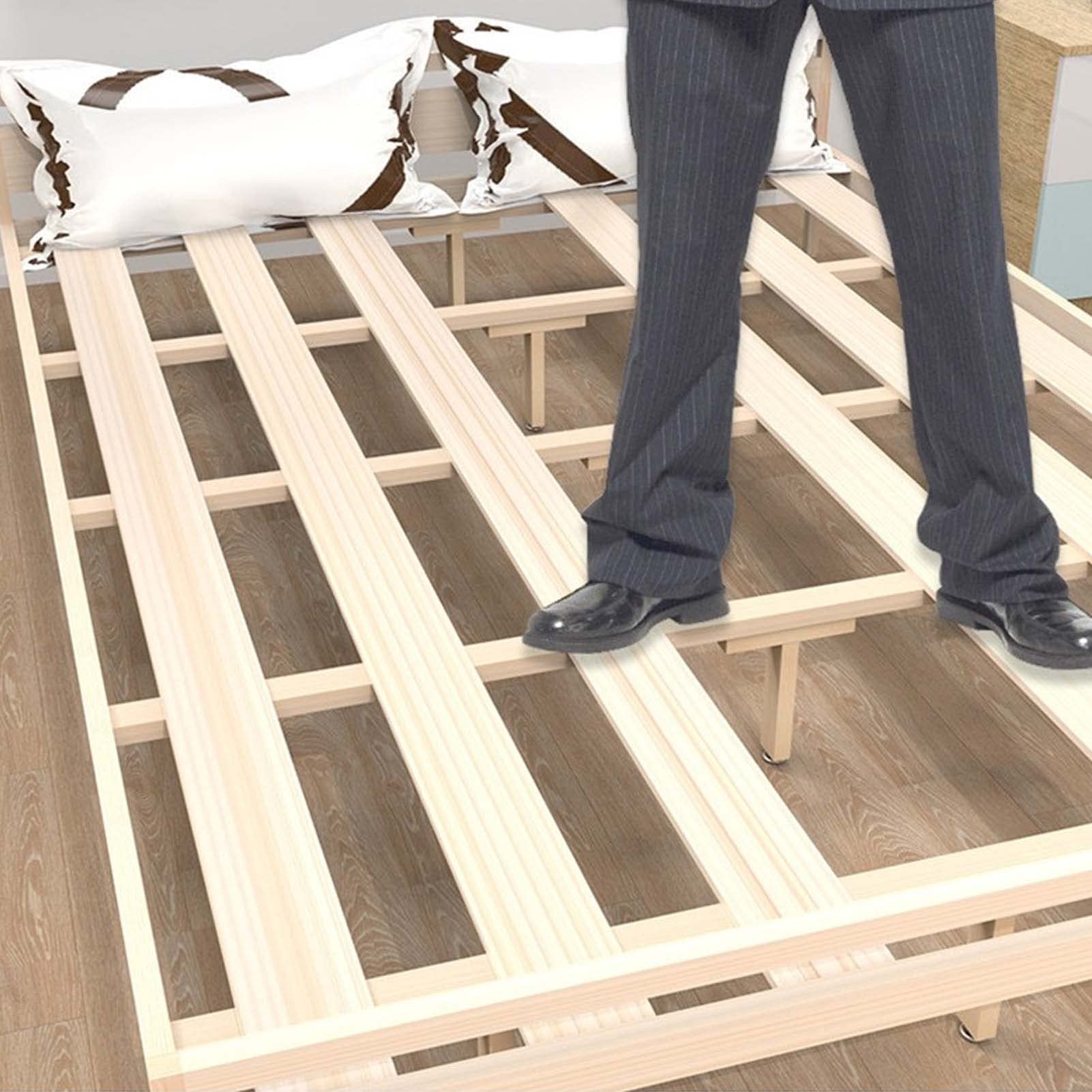 Meubelpoten Houten Houten Bedpoten, Massief Houten Steunframe Vervanging Rij Skelet Been Verstelbare Hoogte Meubelpoot for Slaapbank Frame Vervangende Onderdelen 4 Stuks (50cm(19.6in)) (Size : 37cm(1